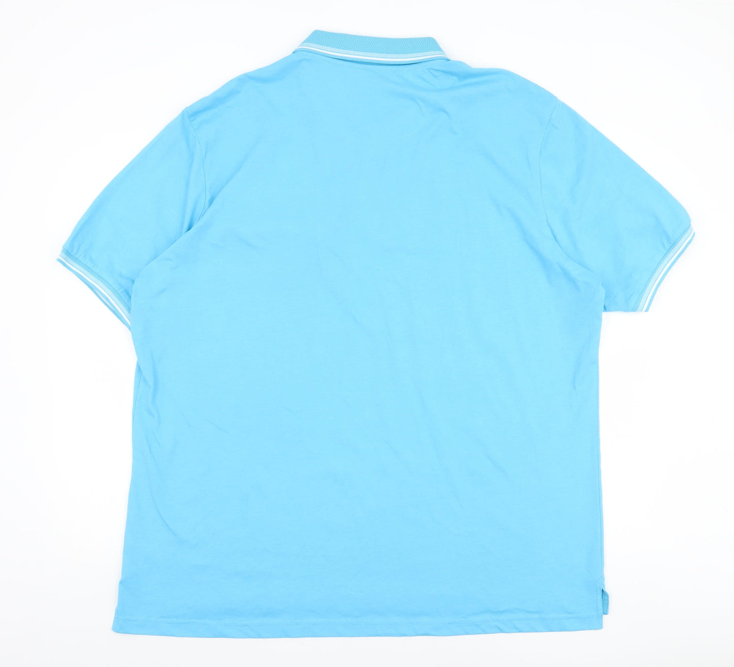 Mens UK Size 3XL Dunnes Stores Cotton Blend Polo Shirt