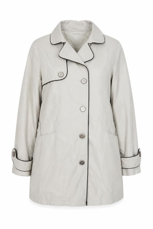 Womens UK Size 14 La Redoute Beige Trench Coat