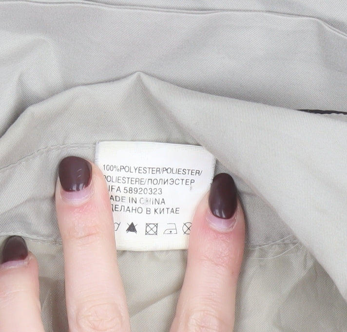 Womens UK Size 14 La Redoute Beige Trench Coat