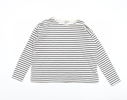 Womens UK Size 8 ASOS White Basic T-Shirt