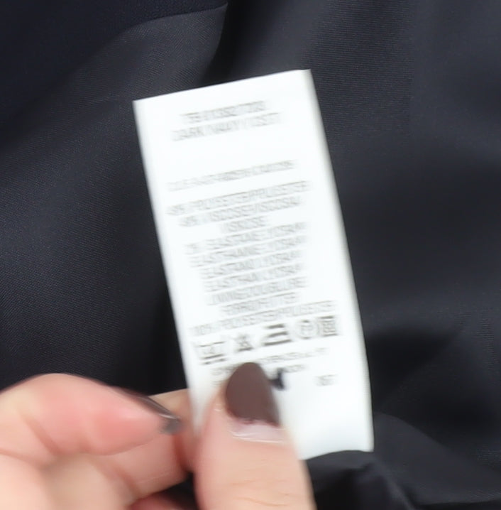 Marks and Spencer Women’s Dark Navy Suit Jacket Size 12 Short Sleeve