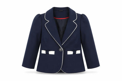 Girls UK Size 3-4 Years TU Blue Blazer