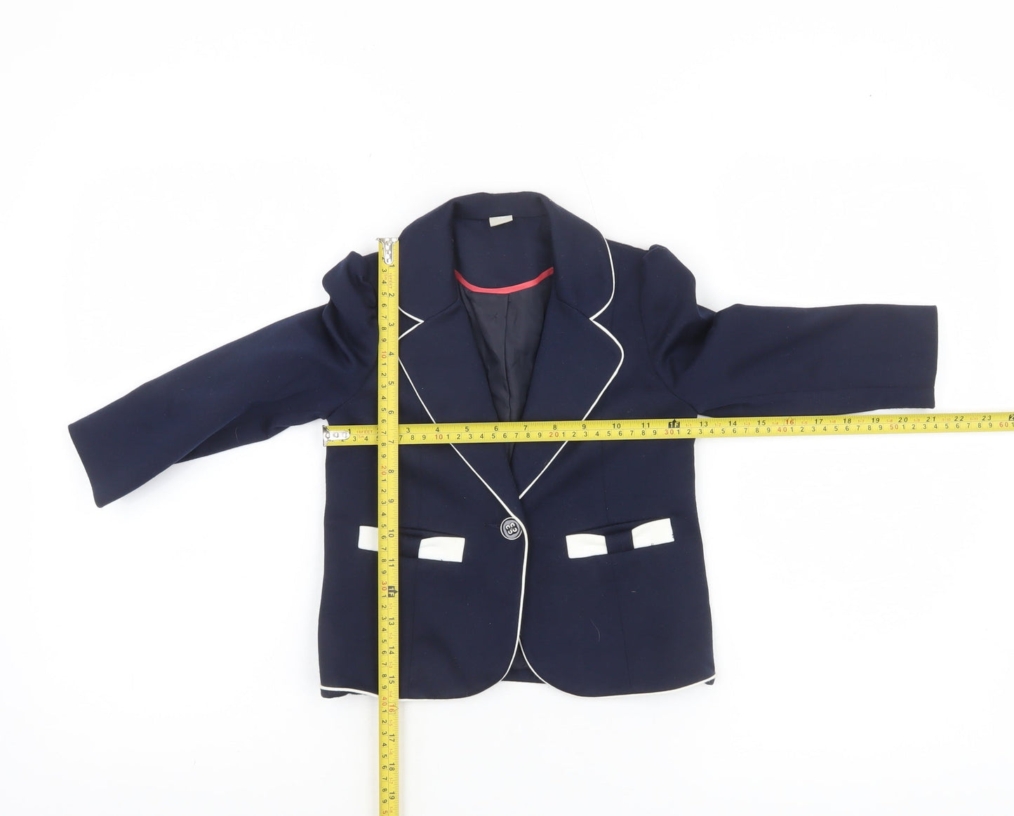 Girls UK Size 3-4 Years TU Blue Blazer