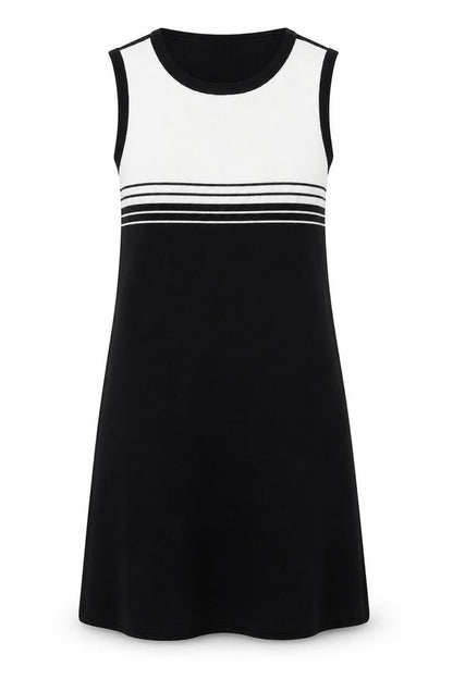 Womens UK Size M French Curve Shift Dress