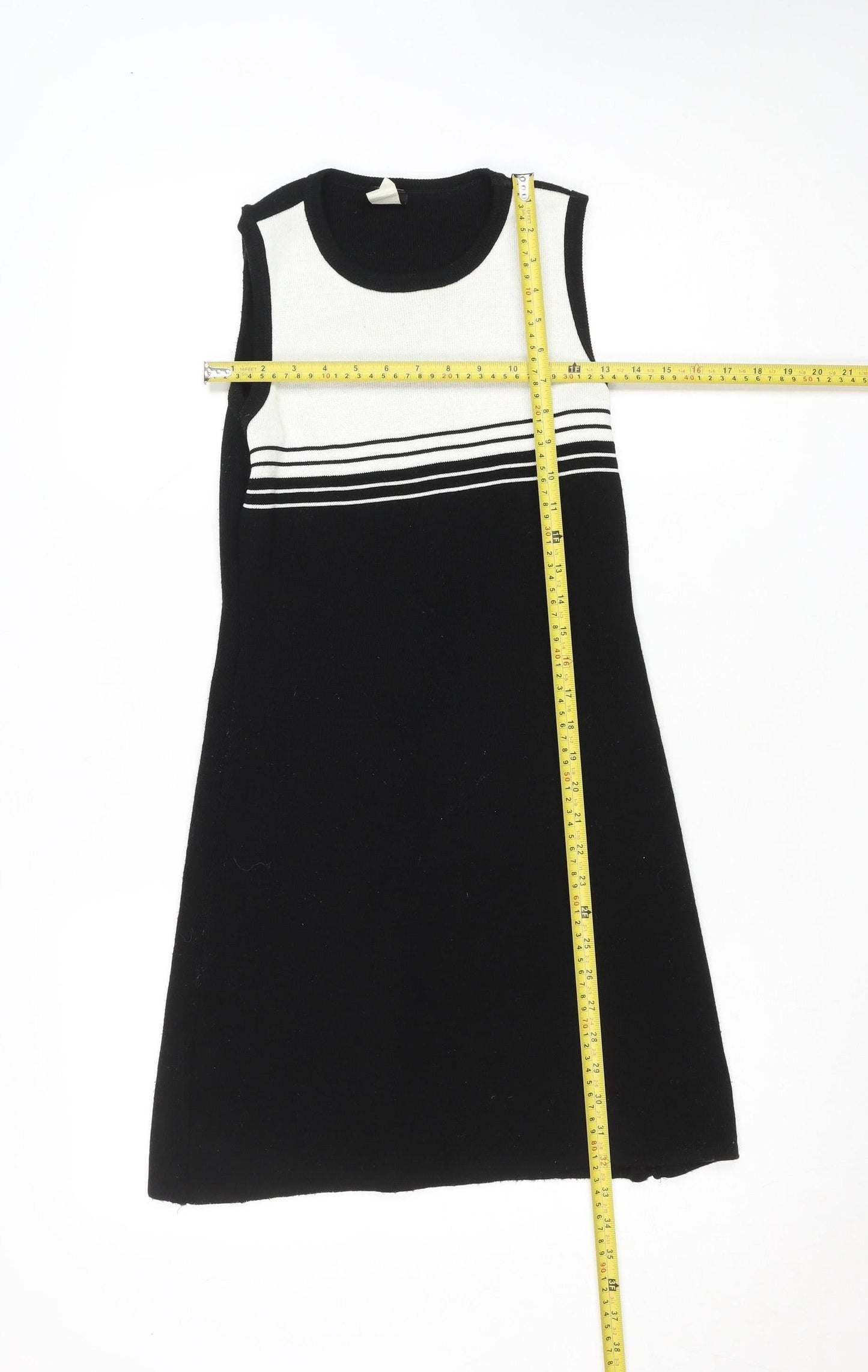 Womens UK Size M French Curve Shift Dress