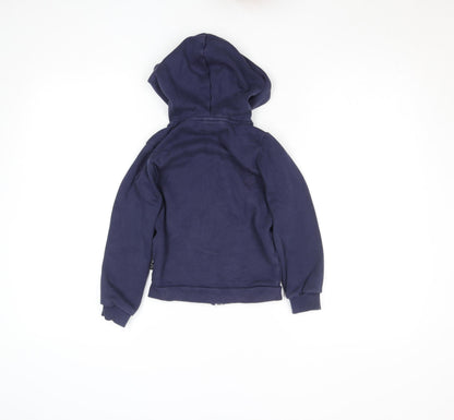 Boys UK Size XS PUMA Blue Full Zip Hoodie