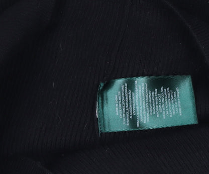 Ralph Lauren Women’s Black Knit Bodycon Dress Size M Long Sleeve