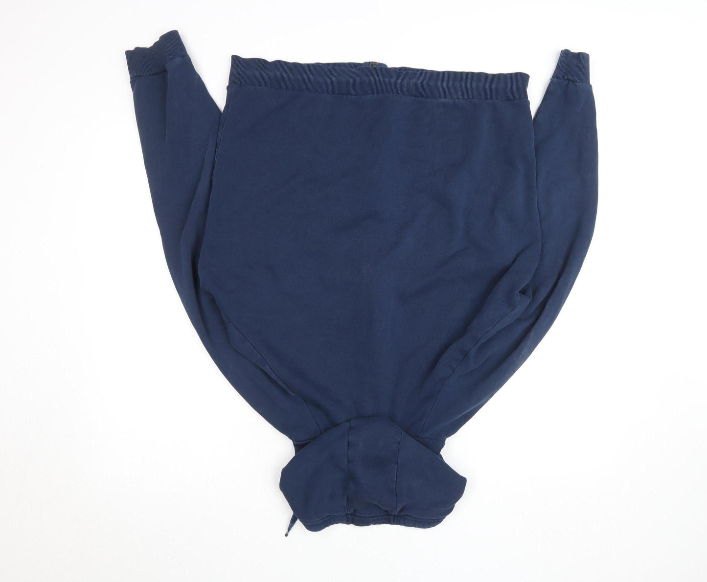 Under Armour Men’s Blue Full Zip Hoodie Size L Cotton Blend