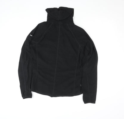 Trespass Womens Black Fleece Hooded Full Zip Jacket Size M