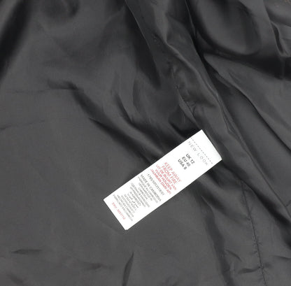 New Look Women's Black Cropped Blazer Size 12 Tailored Workwear Jacket