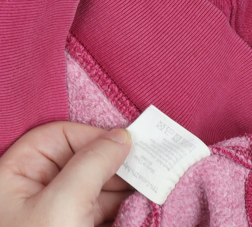 Womens UK Size 10 Jack Wills Pink Full Zip Hoodie