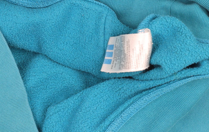 Womens UK Size XS adidas Blue Pullover Hoodie