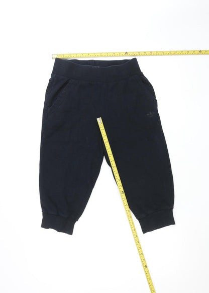 Adidas Women’s Black Jogger Sweatpants Size 10 Cotton Blend