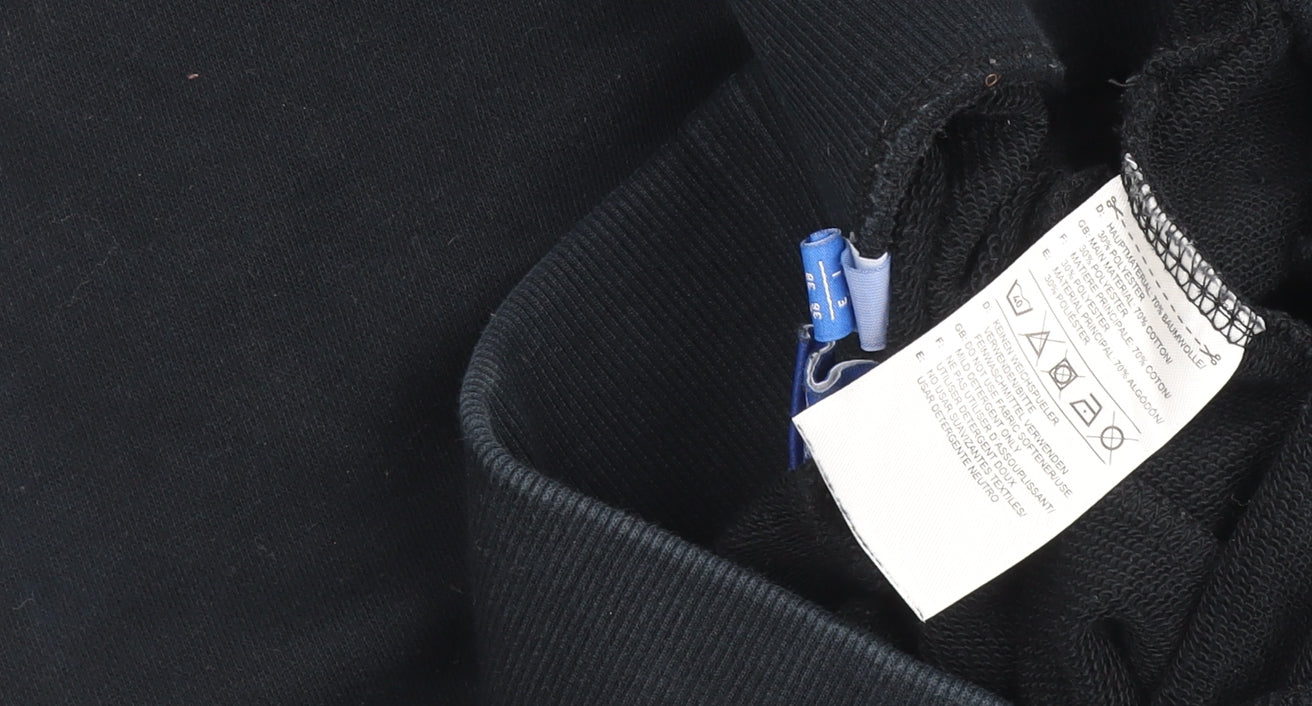 Adidas Women’s Black Jogger Sweatpants Size 10 Cotton Blend