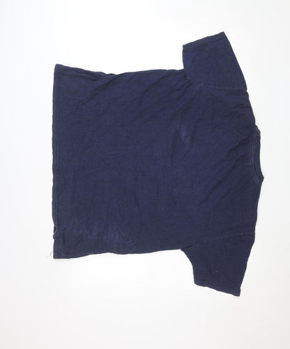 Mens UK Size 2XL Calvin Klein Jeans Blue  T-Shirt