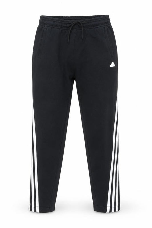 Front view of Adidas Teens Black Jogger Trousers, size 164, Regular Fit