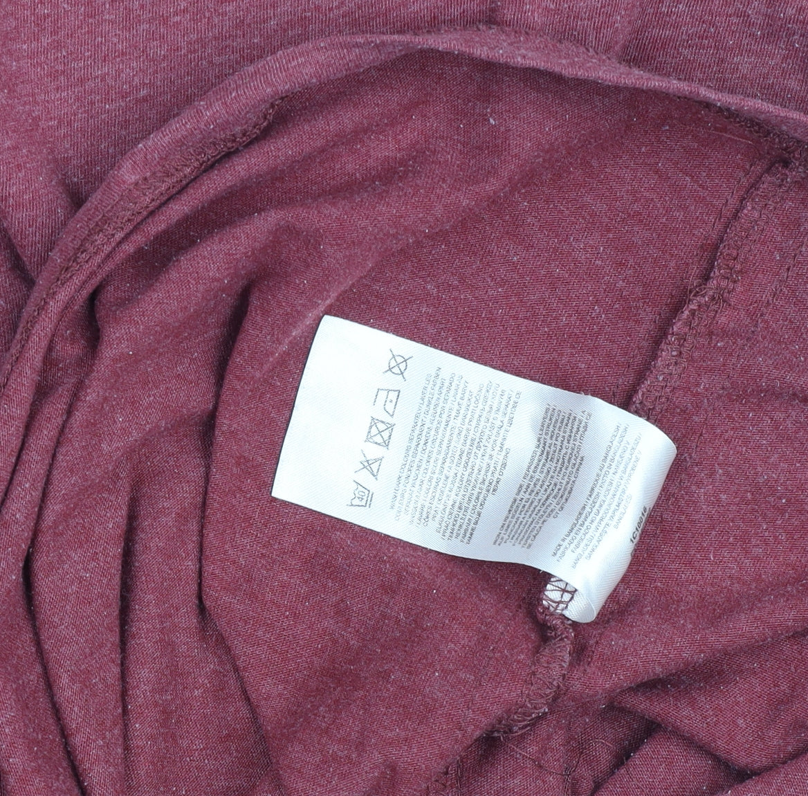 Tokyo Laundry Men's Red Henley Short Sleeve T-Shirt XL Cotton Blend