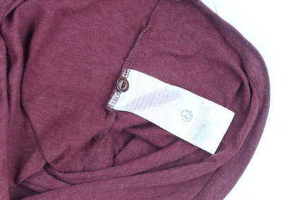 Tokyo Laundry Men's Red Henley Short Sleeve T-Shirt XL Cotton Blend