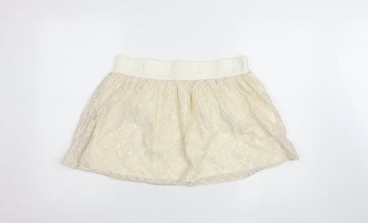 Womens UK Size L Farrell & Brown Bubble Hem Lace Skirt