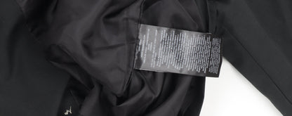 Womens UK Size 12 VERO MODA Black Pea Coat