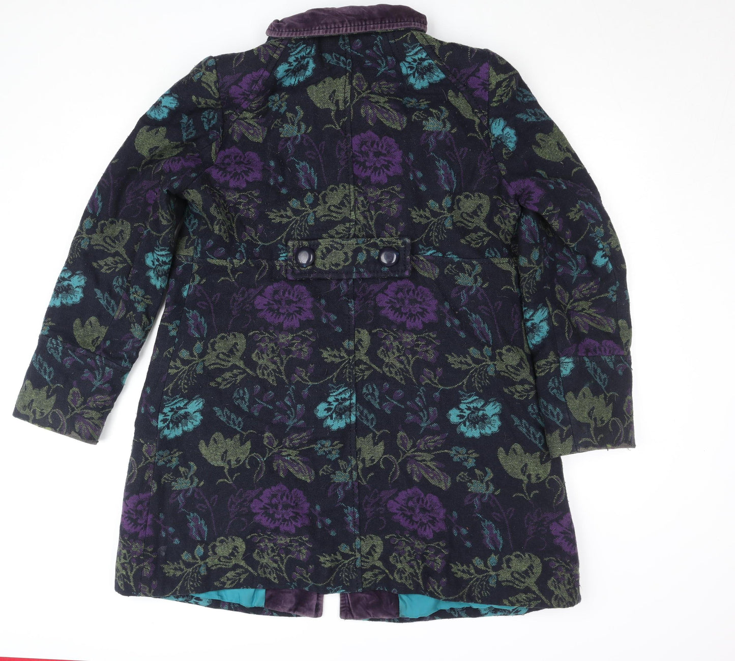 Womens UK Size M Roman Multicoloured Overcoat