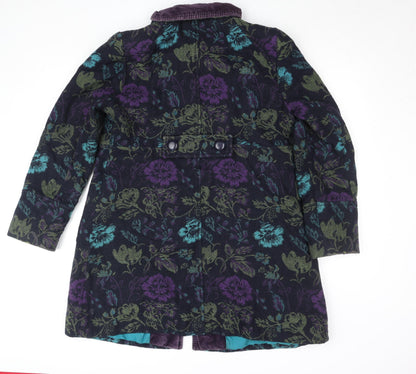 Womens UK Size M Roman Multicoloured Overcoat