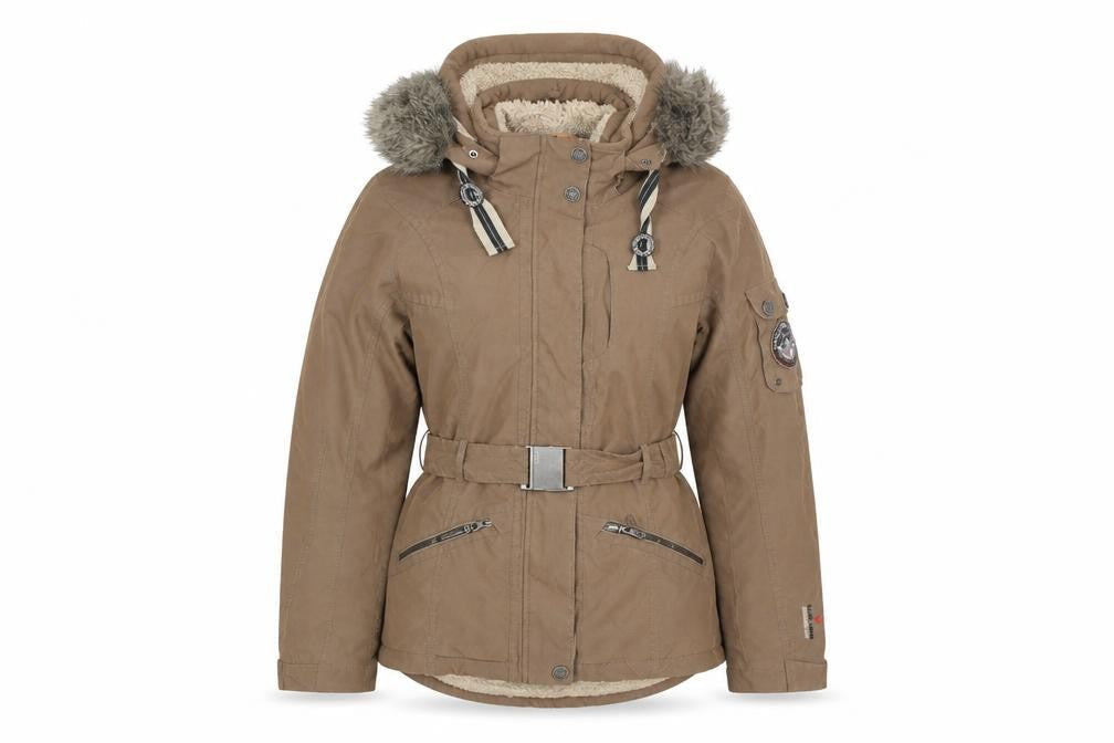 Womens UK Size 10 G.I.G.A. DX by Killtec Brown Parka Coat