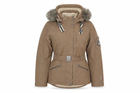 Womens UK Size 10 G.I.G.A. DX by Killtec Brown Parka Coat