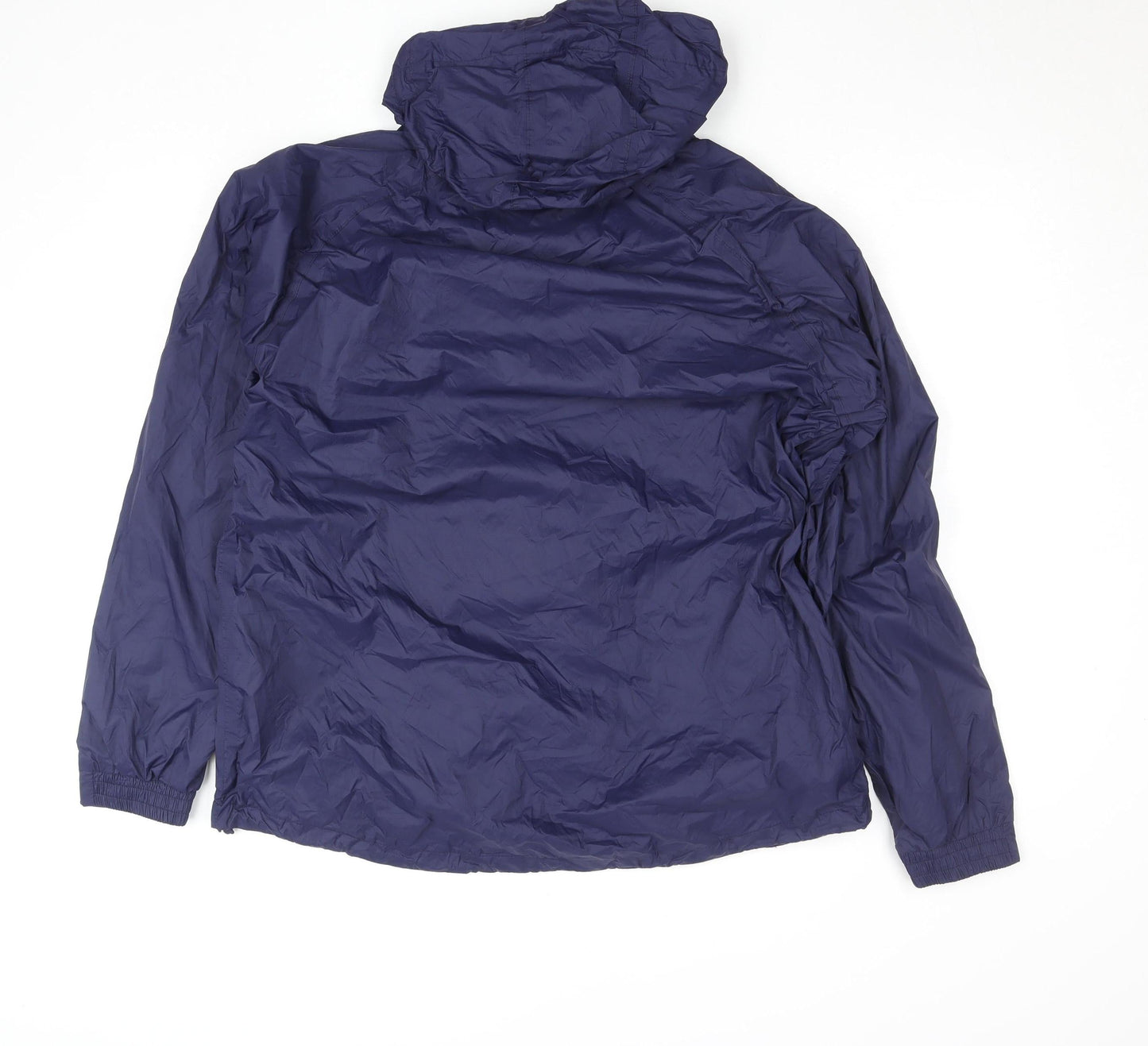 Mountain Warehouse Women's Blue Hooded Rain Jacket UK 18