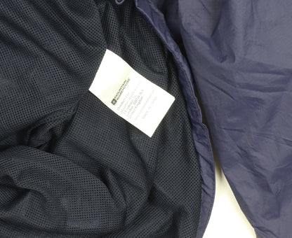 Mountain Warehouse Women's Blue Hooded Rain Jacket UK 18