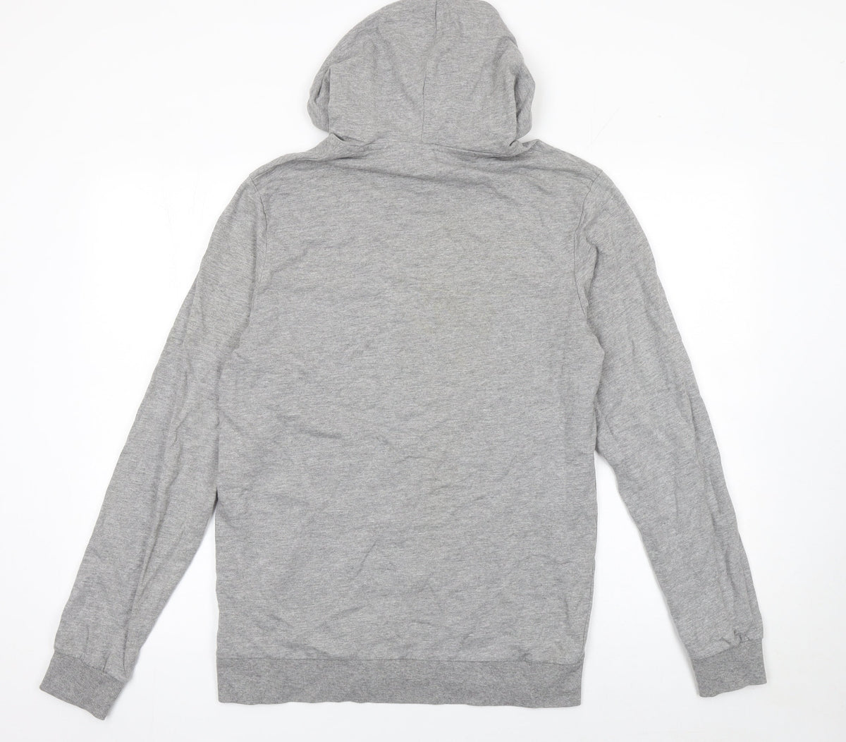 Mens UK Size M JACK & JONES Grey Pullover Hoodie