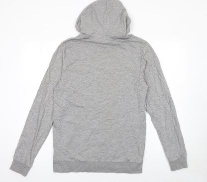 Mens UK Size M JACK & JONES Grey Pullover Hoodie