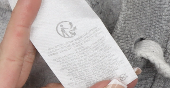 Tokyo Laundry Men's Grey Sweat Shorts M Elastic Waist Casual