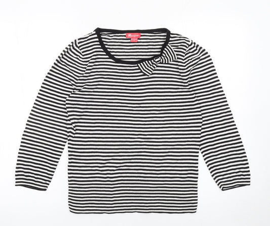 Womens UK Size 12 Monsoon Black Pullover Jumper