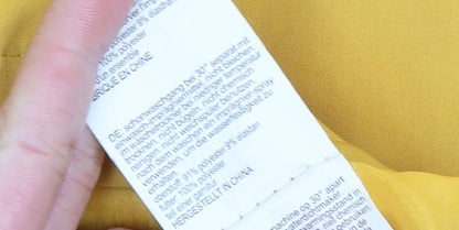 Mountain Warehouse Women’s Yellow Waterproof Rain Coat Size 10