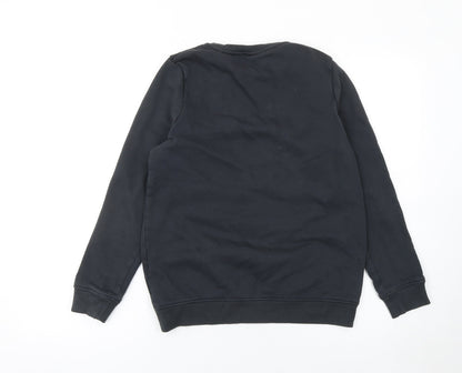 Pokémon Boys Black Pikachu Graphic Pullover Sweatshirt 13-14 Years