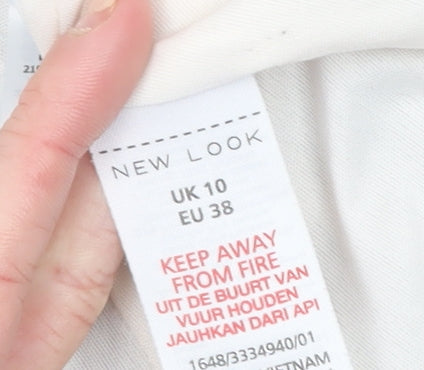 New Look Women's Black Size 10 Tailored Blazer Jacket