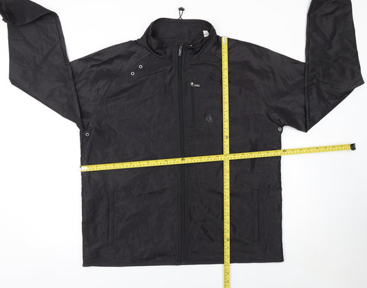 Calvin Klein Golf Men's Black XL Windbreaker Jacket