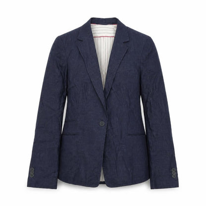 Womens UK Size XS Zara Basic Regular Blue Blazer