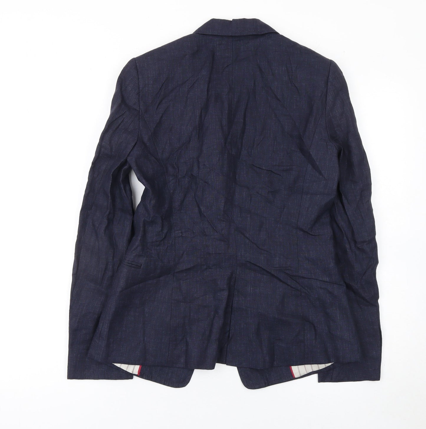 Womens UK Size XS Zara Basic Regular Blue Blazer