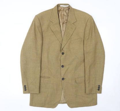 Mens UK Size 40L Marks and Spencer Regular Brown Suit Jacket