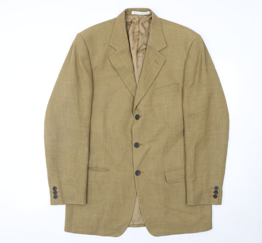 Mens UK Size 40L Marks and Spencer Regular Brown Suit Jacket