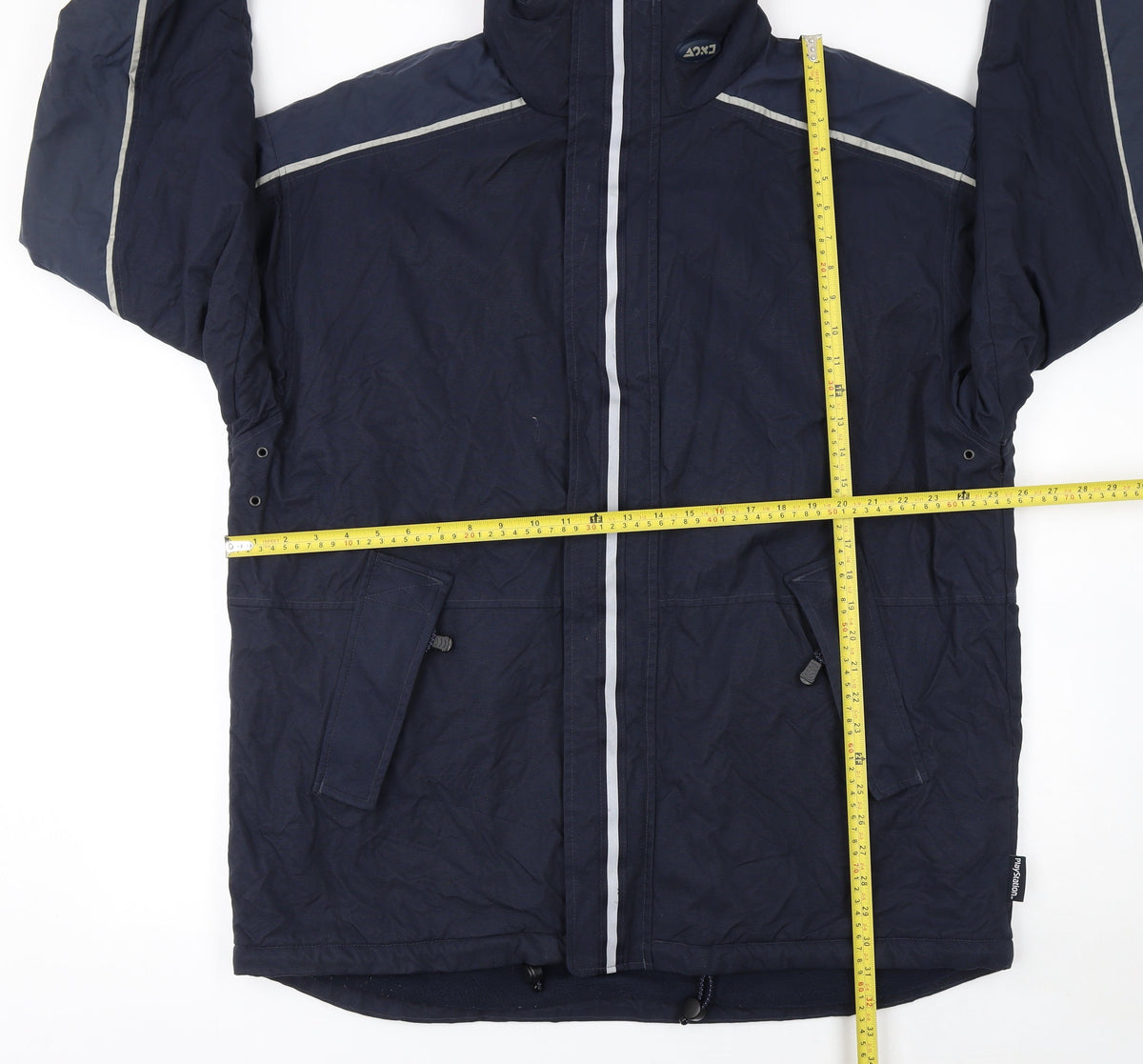 Mens UK Size XL PlayStation Blue Parka Coat