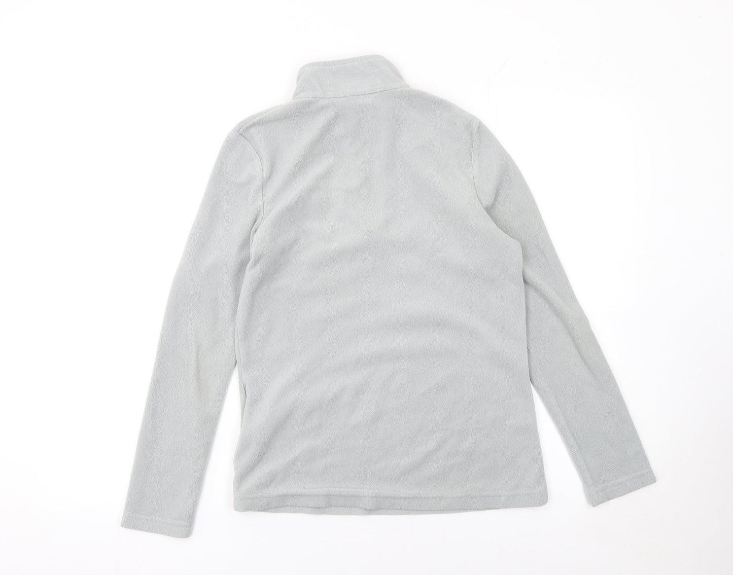 Regatta Women's Grey 1/2 Zip Fleece Sweatshirt UK 10 Outdoor Warm Top