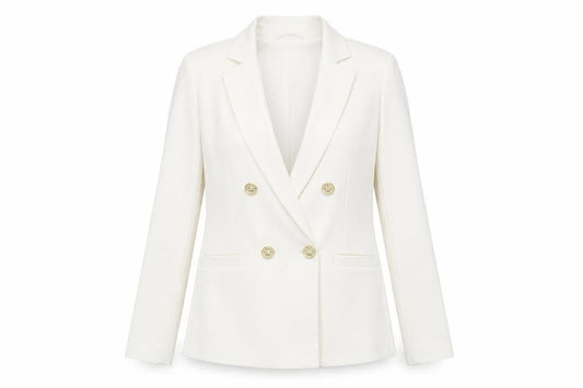 Womens UK Size 6 New Look Regular White Blazer