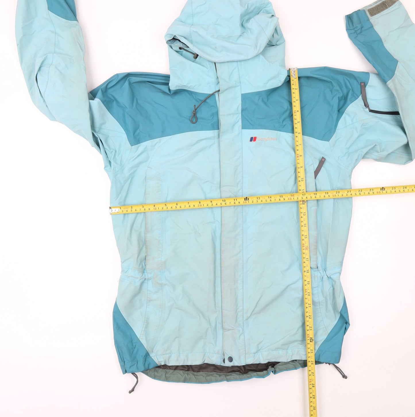 Womens UK Size 14 Berghaus Blue Rain Coat