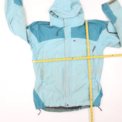 Womens UK Size 14 Berghaus Blue Rain Coat