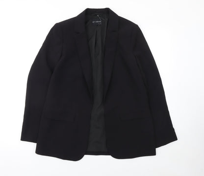 Womens UK Size 8 Et Vous Regular Black Blazer