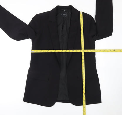 Womens UK Size 8 Et Vous Regular Black Blazer