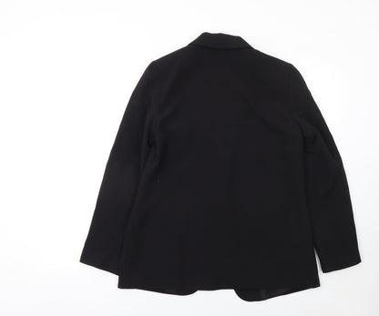 Womens UK Size 8 Et Vous Regular Black Blazer